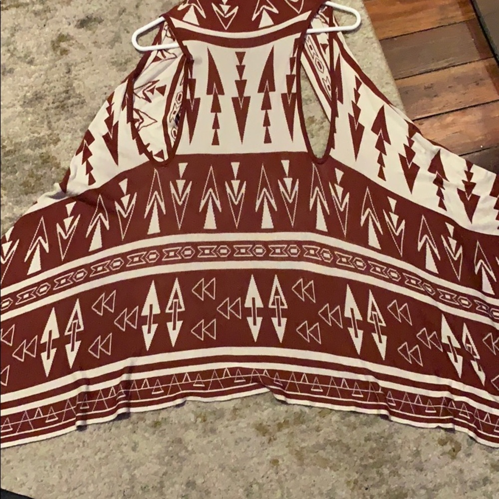 Aztec Print Cardigan - Picture 3 of 3